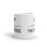 STOP COCKBLOCKING THE UNIVERSE - Mug